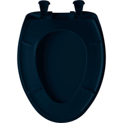 BEMIS Bemis 1200SLOWT 244 Elongated Plastic Toilet Seat Navy