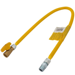 BRASSCRAFT BrassCraft CSSD4K-36 ProCoat 1/2 in. MIP x 1/2 in. FIP Ball Valve x 36 in. Stainless Steel Gas Connector 1/2 in. O.D.