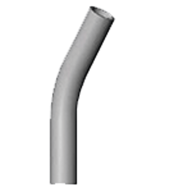CONDUIT Allied Tube & Conduit/Heritage Plastics 5133749 Cantex 2-1/2IN PVC Elbow 30 Degrees
