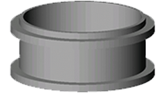 CONDUIT Allied Tube & Conduit 5144006 1 1/4IN Bell End, PVC