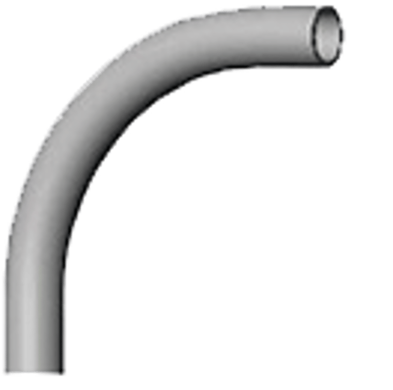 CONDUIT Cantex 5133832 4IN PVC Elbow 90 Degrees