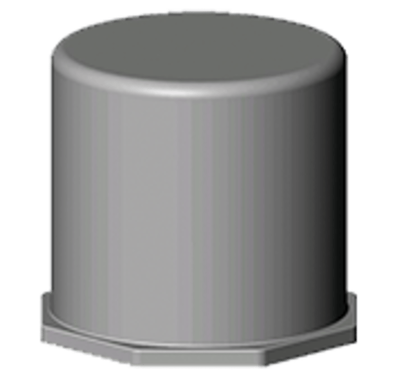 CONDUIT Allied Tube & Conduit 5140032 Cantex 3/4IN End Cap PVC