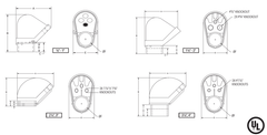 CONDUIT Allied Tube & Conduit/Heritage Plastics 5133743 Cantex 2IN Service Entrance Cap PVC