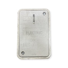 GLASMASTERS Glasmasters A132418P15-H-EL 13x24x18 Quazite Underground Enclosure Box With Electric Cover
