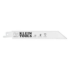 KLEINTOOLS Klein 31727 Reciprocating Saw Blades 14 TPI 6-Inch 5-Pack