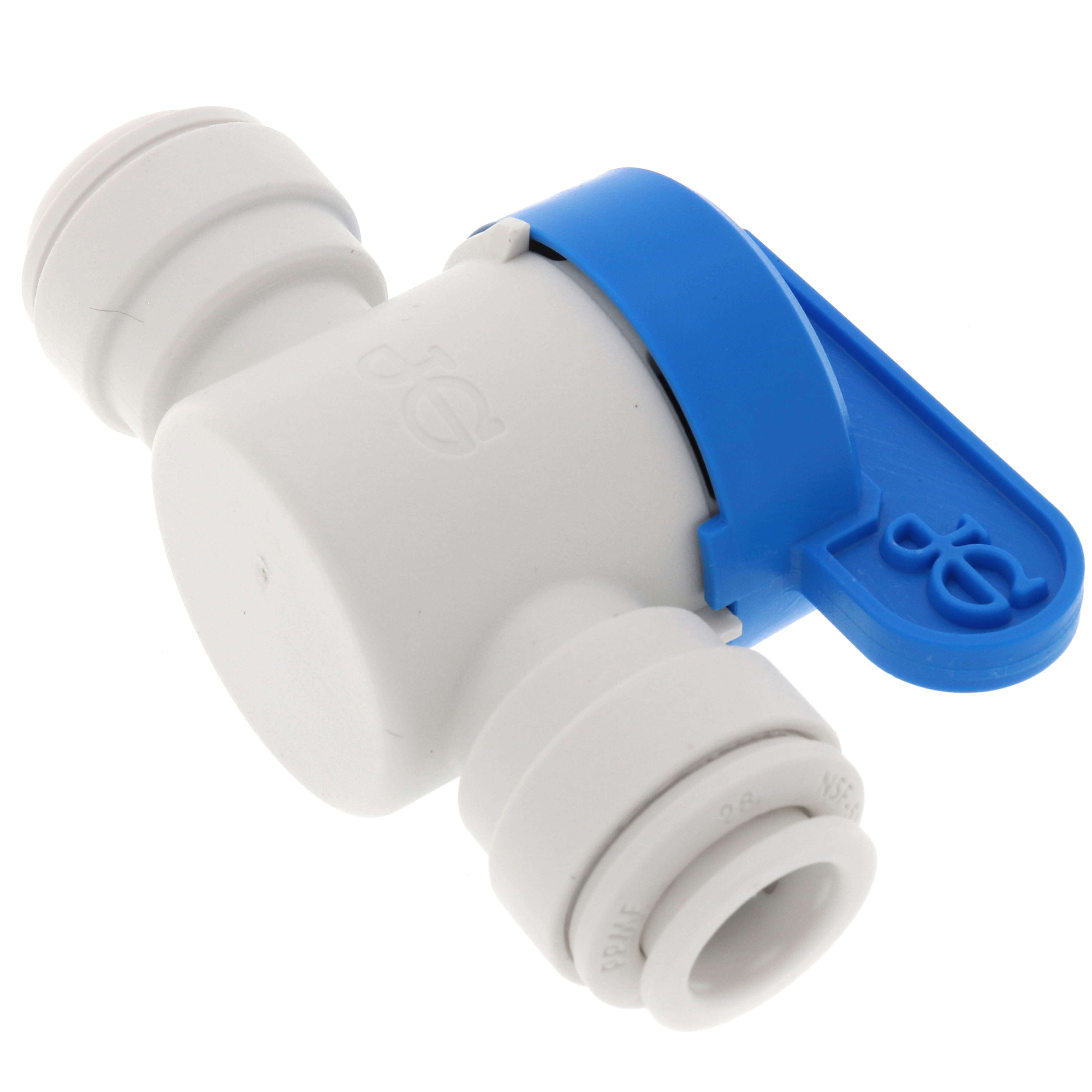 JOHN GUEST John Guest PPSV041212WP Speedfit 3/8 in. Plastic 150 psi OD Tube Shut Off Valve