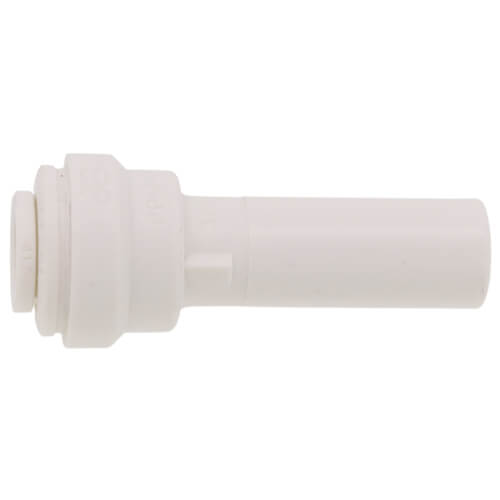 JOHN GUEST John Guest PP061208WP 3/8 x 1/4 in. OD Tube x OD Stem 150# Straight Plastic Single-Packed Reducer