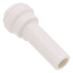 JOHN GUEST John Guest PP061208WP 3/8 x 1/4 in. OD Tube x OD Stem 150# Straight Plastic Single-Packed Reducer