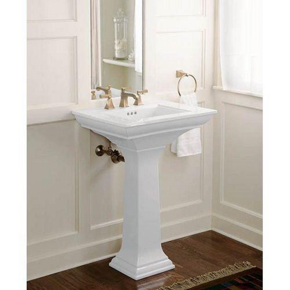 KOHLER Kohler 454-4V-BN Memoirs Two Handle Widespread Bathroom Sink Faucet