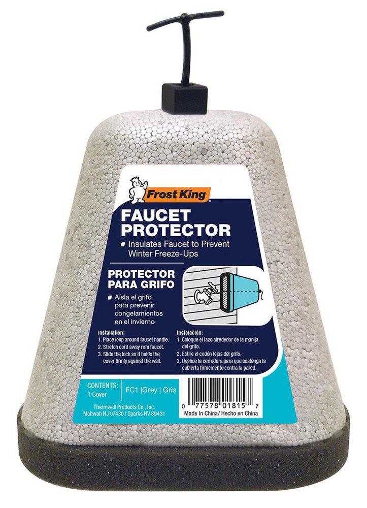 FROST KING Frost King FC1 Faucet Cover Freeze Protection Each