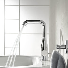 GROHE Grohe 2348600A Essence L-Size Bathroom Faucet with Swivel Spout, StarLight Chrome