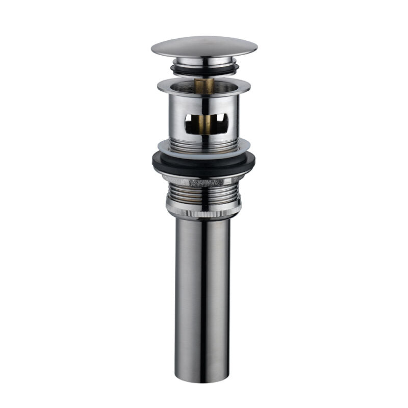 LUXART Luxart LUXPUWO-BN Lavatory Drain Assembly Brushed Nickel