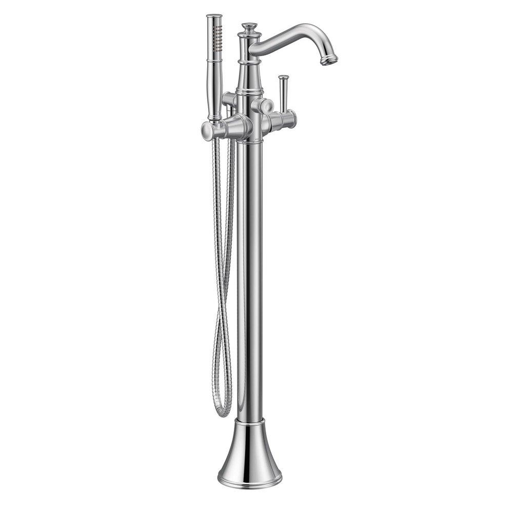 MOEN Moen 9025 Belfield Single Handle Lever Floor Mount Filler in Chrome