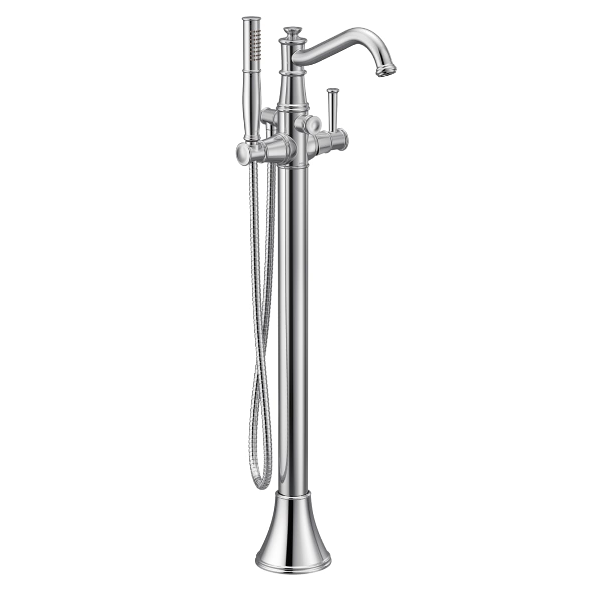 MOEN Moen 9025 Belfield Single Handle Lever Floor Mount Filler in Chrome