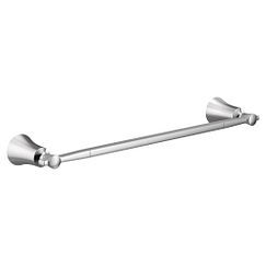 MOEN Moen YB0318CH Flara Towel Bar Chrome 18 in.