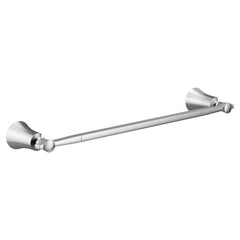 MOEN Moen YB0318CH Flara Towel Bar Chrome 18 in.