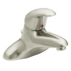 MOEN Moen 8414F12BN M-Dura Single Handle Centerset Bathroom Sink Faucet in Brushed Nickel