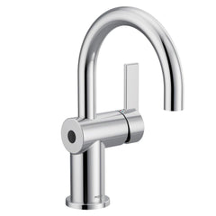 MOEN Moen 6221EW Cia™ Single Handle Monoblock Bathroom Sink Faucet in Chrome