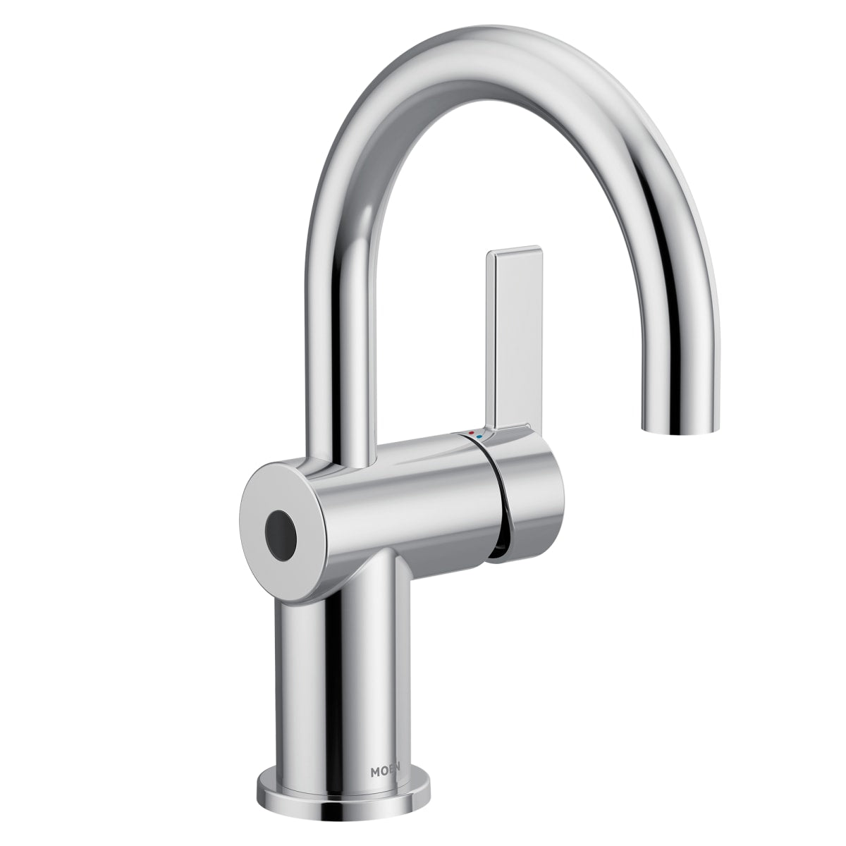 MOEN Moen 6221EW Cia™ Single Handle Monoblock Bathroom Sink Faucet in Chrome