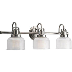 PROGRESS LIGHTING Progress Lighting P2992-81 Archie 3 Light 100W Vanity Light Fixture Antique Nickel