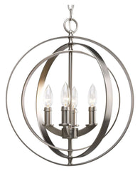 PROGRESS LIGHTING Progress Lighting P3827-126 Equinox 4 Light 60W Sphere Foyer Lantern