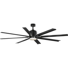 PROGRESS LIGHTING Progress Lighting P2550-3130K Vast 8 Blades 72 in. Indoor Ceiling Fan in Black