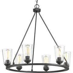 PROGRESS LIGHTING Progress Lighting P400015-143 Debut 6-Light 60W Chandelier