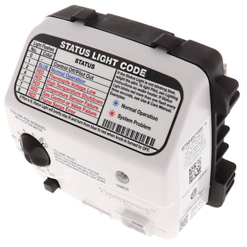 RESIDEO Resideo WT8840C1000 Water Heater Gas Valve Control, NG - 1.5 Insulation Tank, 4 W.C. Setting