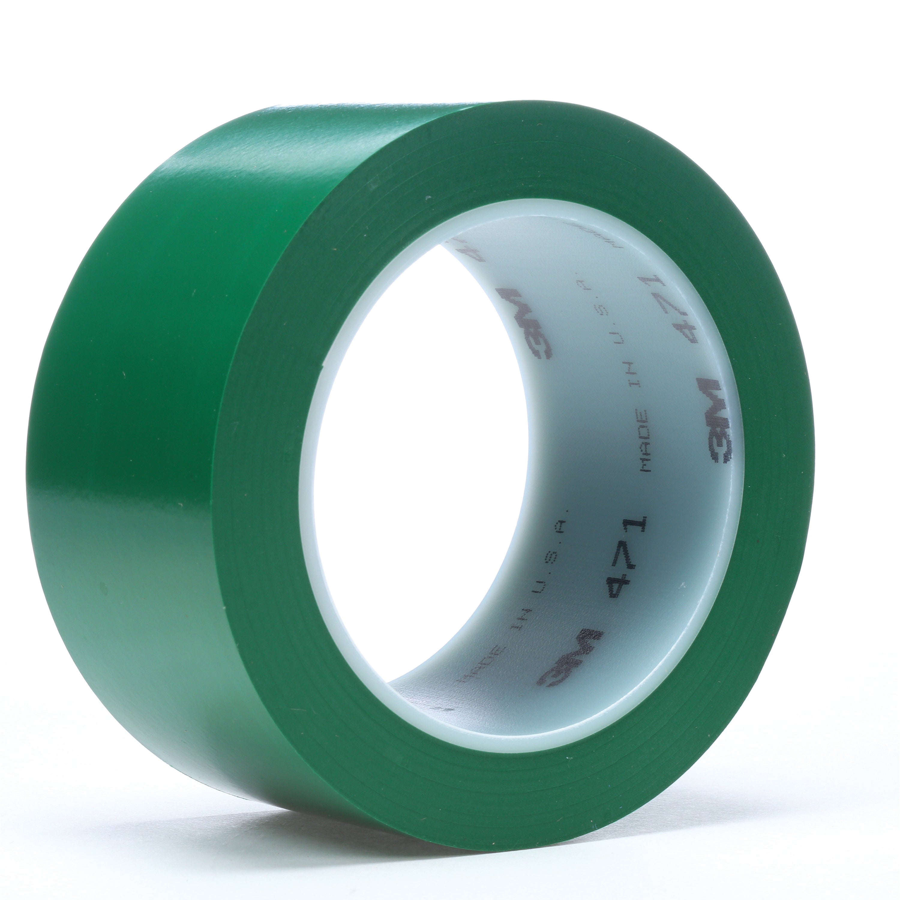 3M 3M 7000028855 Vinyl Tape 471 Green 2 in x 36 yd 5.2 mil