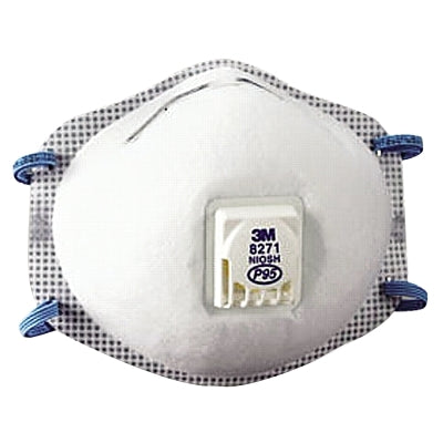 3M 3M 7000002047 P95 Disposable Particulate Respirator With Cool Flow Exhalation Valve (80 Per Case)