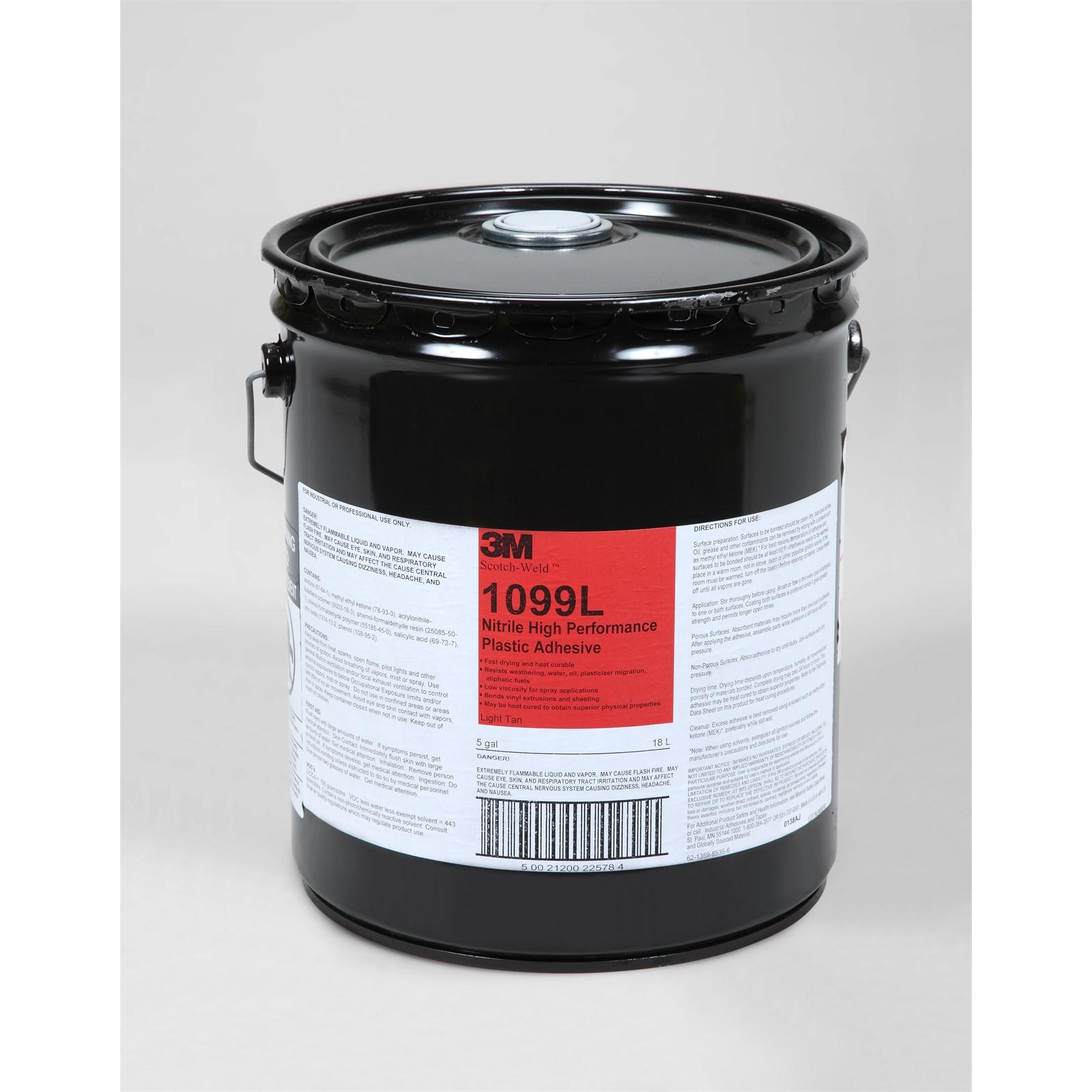 3M 3M 7000121205 Plastic Adhesive, 5 gal Container Pail