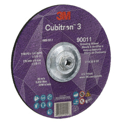 3M 3M 7100312964 Cubitron 3 Depressed Center Grinding Wheel 9 X 1/4 X 5/8-11 36+