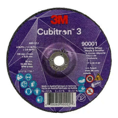 3M 3M 7100303965 Cubitron 3 Depressed Center Grinding Wheel 36+ Grit 4 X 1/4 X 3/8