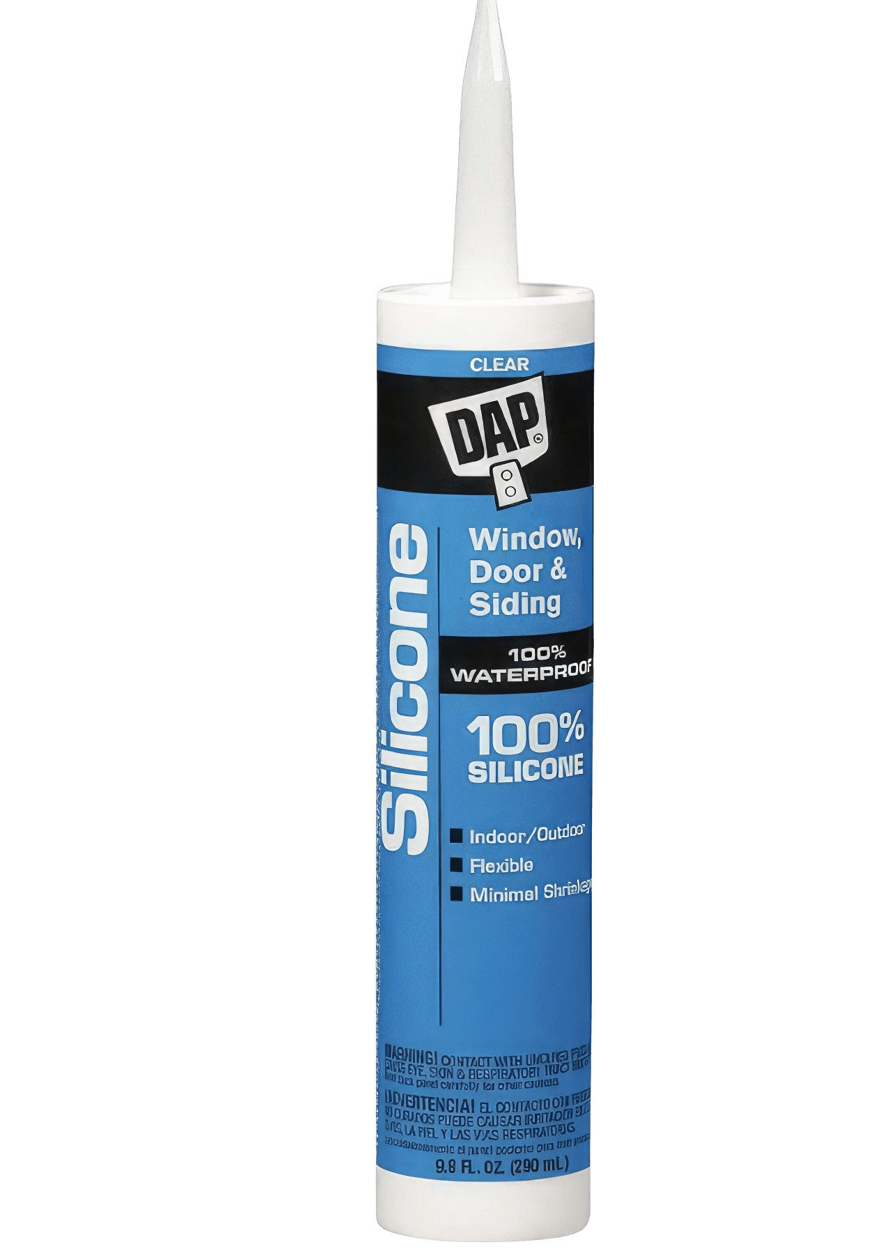 DAP DAP 08641 Window and Door 9.8 Oz Silicone Sealant