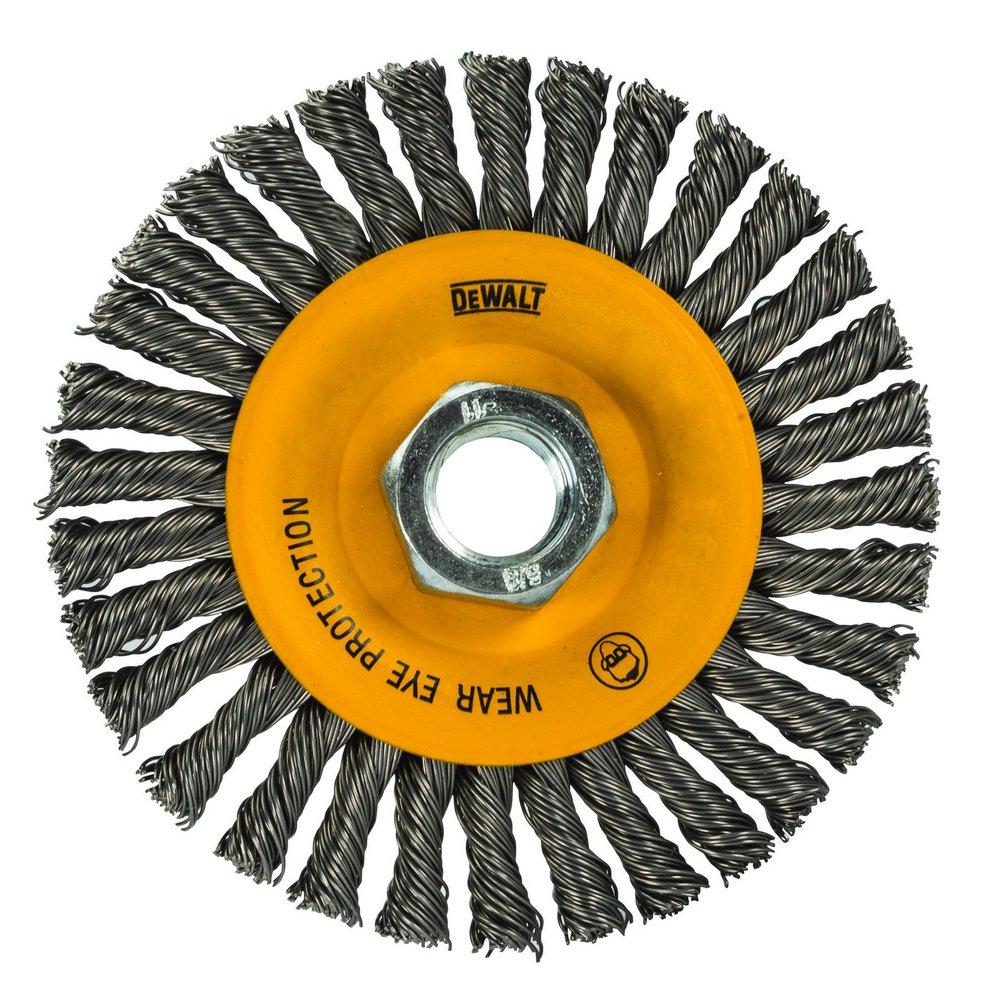 DEWALT DeWalt DW49204B Wire Wheel 4 x 5/8-11 HP 0.020 Stainless Steel