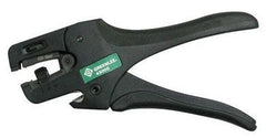 GREENLEE Greenlee 45000 Kwik Stripper Wire Stripper 34 To 10 AWG 12 AWG 10 AWG Flat Round Solid Stranded