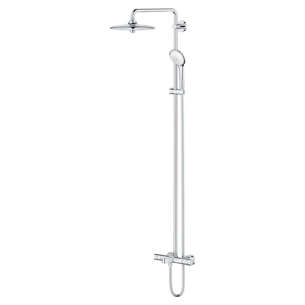 GROHE GROHE 26177002 Euphoria Two Handle Multi Function Shower System in Starlight Chrome