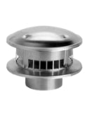 HART & COOLEY Hart & Cooley 2004208 B-Vent Rain Cap 8 Dia x 16 OD Aluminum Gas Round 8RHW