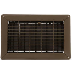 HART & COOLEY Hart & Cooley 10636 6 x 10 Wall Opening Size Steel Floor Register 210 Series