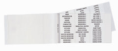 IDEAL Ideal 44-154 Wire Marker Booklet