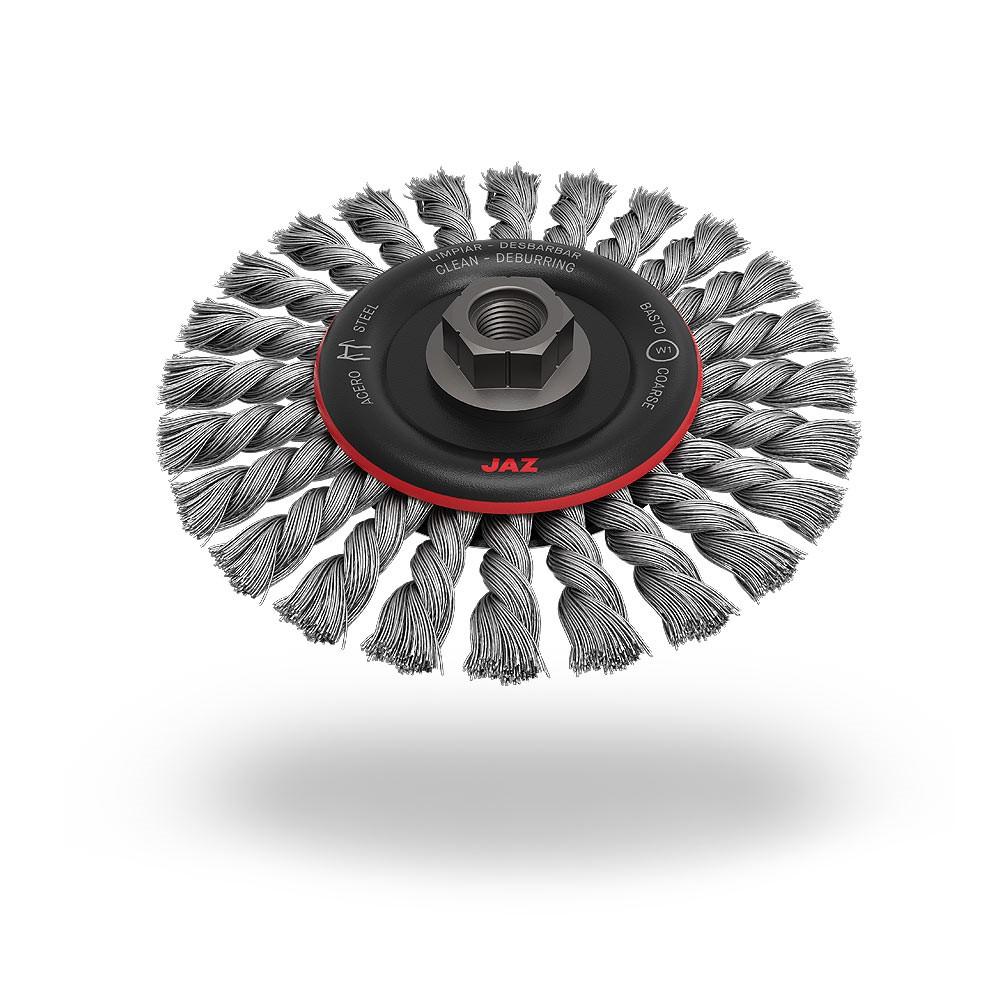 JAZ 78082P WIRE WHEELS & CUP BRUSHES