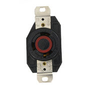 LEVITON Leviton 2640 Grounding Locking Receptacle 480 VAC 30 A 2 Poles 3 Wires