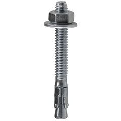 LH DOTTIE L.H. Dottie W38334 Dottie W38334 3/8 x 3-3/4 Full Thread Wedge Anchor - Zinc Plated