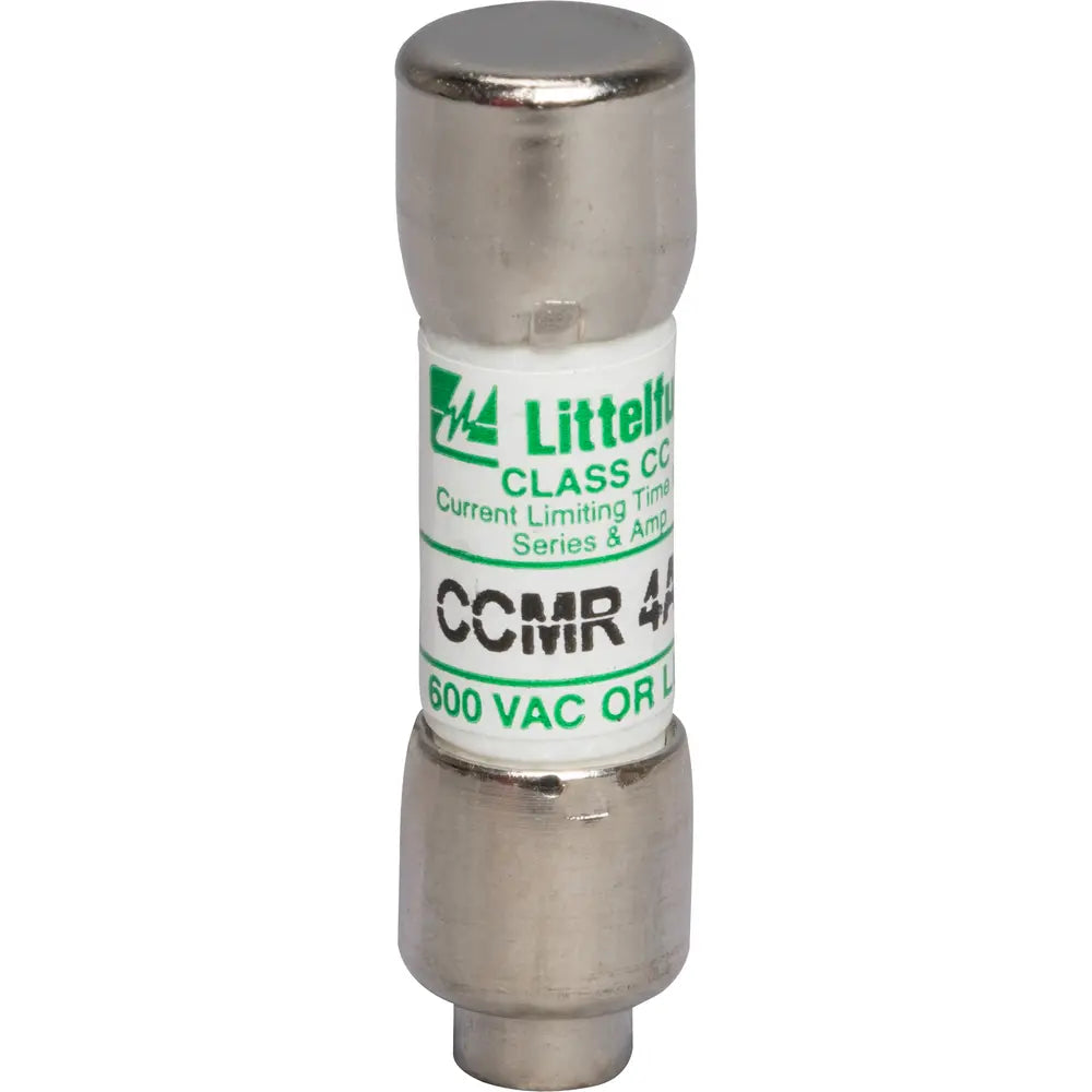 LITTELFUSE Littelfuse CCMR004.TXP LIT Time Delay Fuse, 4 A, 600 VAC/300 VDC, 20/200 kA Interrupt, CC Class