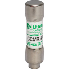 LITTELFUSE Littelfuse CCMR004.TXP LIT Time Delay Fuse, 4 A, 600 VAC/300 VDC, 20/200 kA Interrupt, CC Class