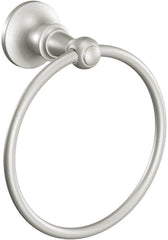 MOEN Moen DN4486BN Vale Round Closed Towel Ring in Brushed Nickel