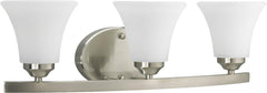 PROGRESS LIGHTING Progress Lighting P2010-09 Adorn 3 Light Vanity Fixture 100 Watt