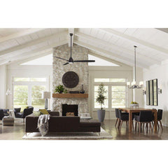 PROGRESS LIGHTING Progress Lighting P2554-3130K Gaze 74W 1-Light 3-Blade LED Ceiling Fan in Black