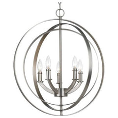 PROGRESS LIGHTING Progress Lighting P3841-126 Equinox 60W 5-Light Foyer Light