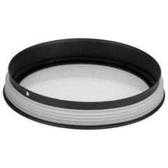 PROGRESS LIGHTING Progress Lighting P860045-031 Cylinder Lens Cover Round Black 5-in.